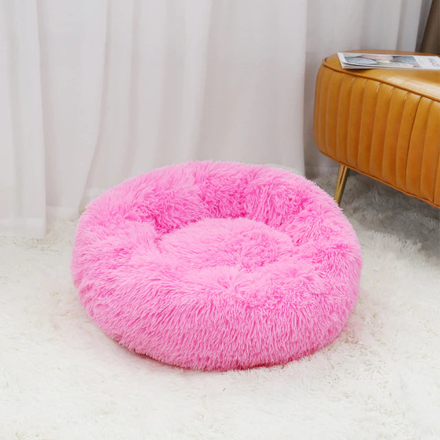 Coussin rond pour chiens et chats