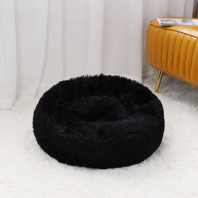 Coussin rond pour chiens et chats