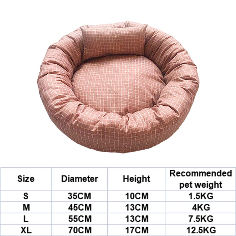 Coussins rond pour chiens et chats